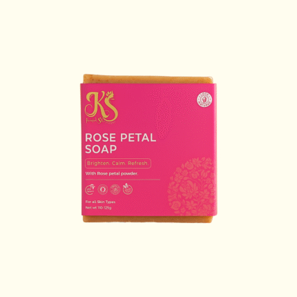 Rose petal soap